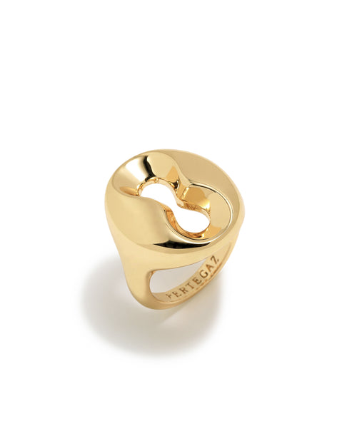 Cable Ring Gold