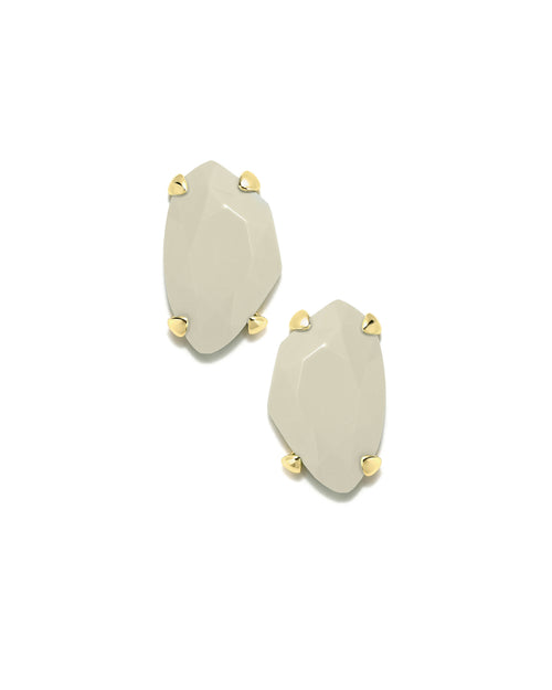 Bone Facet Earrings