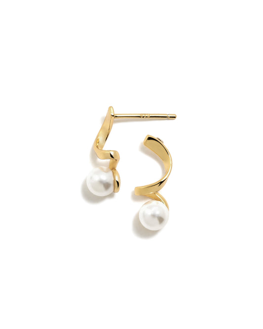 Pendientes Aitana Corto Perla